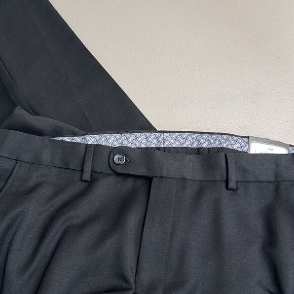 Enro Expandable Waist Wrinkle Resistant Mens Dress Pant, Flat front NWT … - Picture 9 of 12